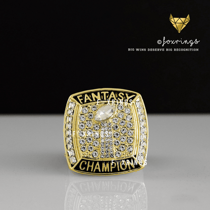 PREMIUM FFL - Fantasy Football League (2018) - Championship Trophy Ring - Fox - Rings