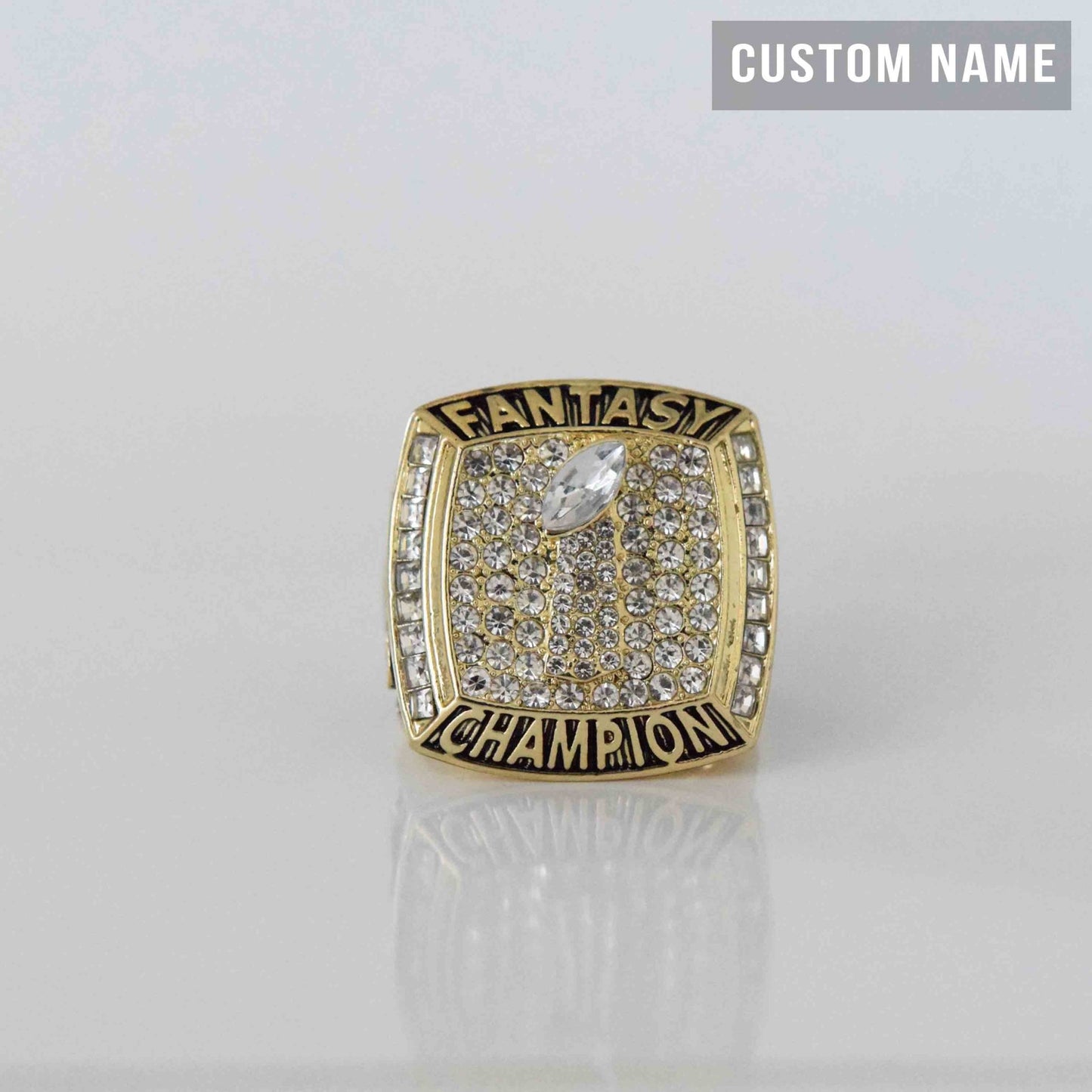PREMIUM FFL - Fantasy Football League (2022) - CUSTOM NAME Championship Ring - Fox - Rings