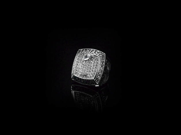 PREMIUM FFL - Fantasy Football League (2023) - Championship Trophy Ring - Fox - Rings