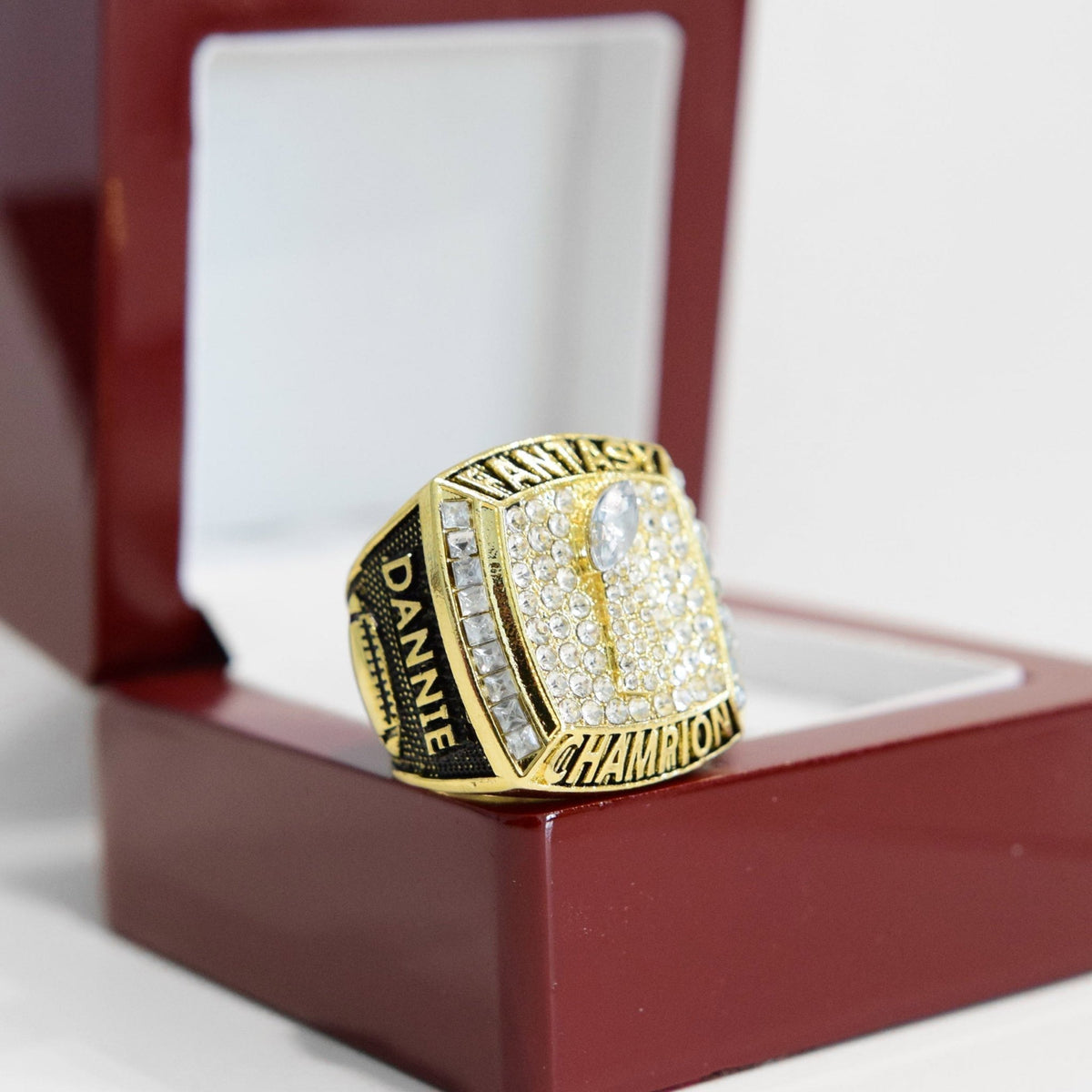 PREMIUM FFL - Fantasy Football League (2023) - CUSTOM NAME Championship Ring - Fox - Rings