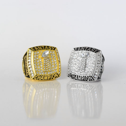 PREMIUM FFL - Fantasy Football League (2025) - CUSTOM NAME Championship Ring
