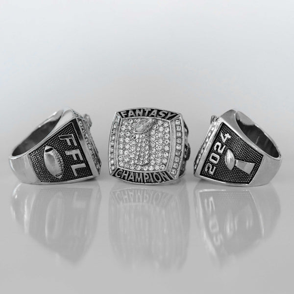 PREMIUM FFL - Fantasy Football League (2024) - Championship Trophy Ring - Fox - Rings