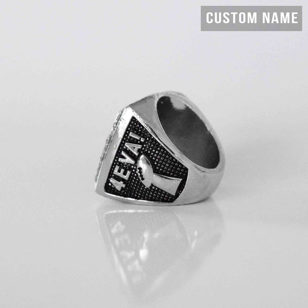 PREMIUM FFL - Fantasy Football League - CUSTOM NAME (2 Custom Sides) Championship Ring - Fox - Rings