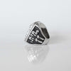 2 Time Fantasy League Champion CUSTOM NAME (2 Custom Sides and Football Diamond)- FoxRings Exclusive - Back to Back FFL Football Championship Ring