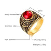 US Navy - Air Force - Army Academy (Stainless Steel) Military Officer's Ring - Fox - Rings