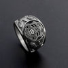 Volunteer Firefighter (Stainless Steel) Fire Department Ring - Fox - Rings