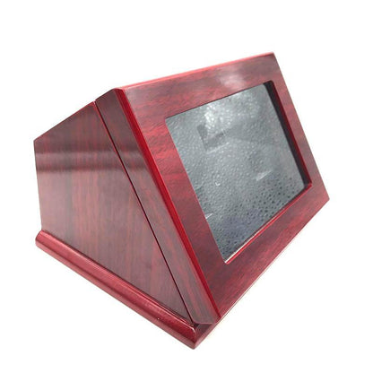Wooden Display Box (3 Slot Box) - Fox - Rings