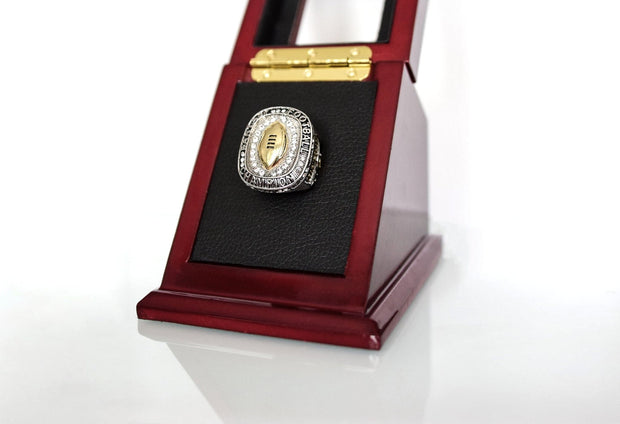 Championship ring display cases and boxes