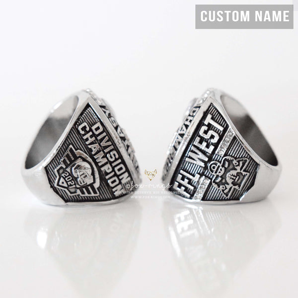 FFL FANTASY Football Champion 2021 (FoxRings Exclusive) CUSTOM NAME Championship Ring (2 Custom Sides)