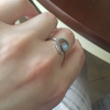 The Lunar Globe- Resizable Women's Ring