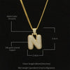 Custom Iced Out Pendant for your Initials (Bubble Letters A-Z) - Necklace and Tennis Chain